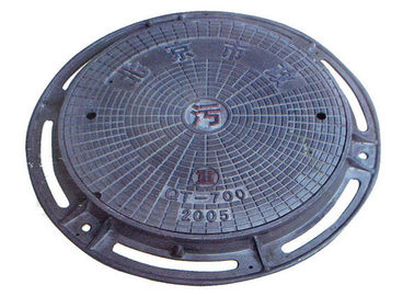 OEM 연성이 있는 철 구조를 가진 둥근 검사 덮개 무쇠 맨홀 뚜껑